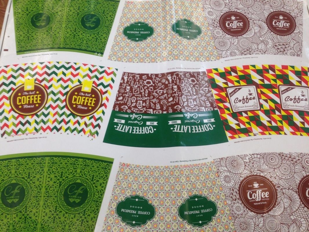 多色自動登録 PEカップ フレックス印刷機