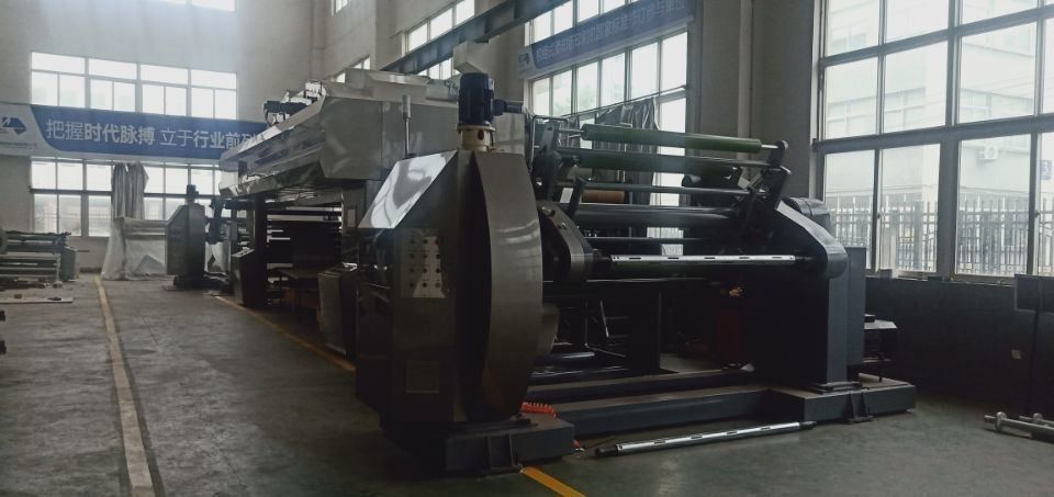熱気IR乾燥 コンピュータ制御 ラミナティングフィルムマシン 1350mm 最大 Web 幅