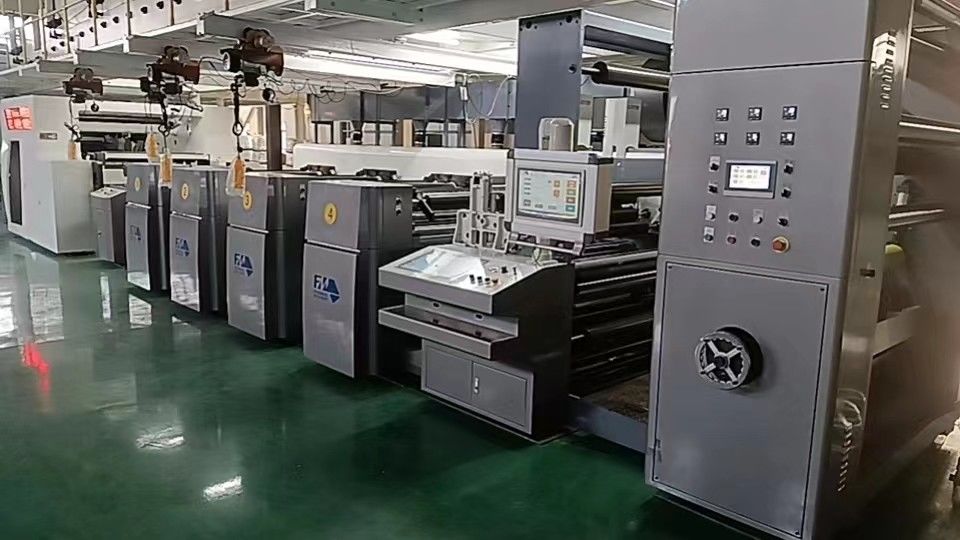 マックス.メカニカルスピード 150m/min フレクソプリンティングユニット 大型リワイダー 直径 1524mm