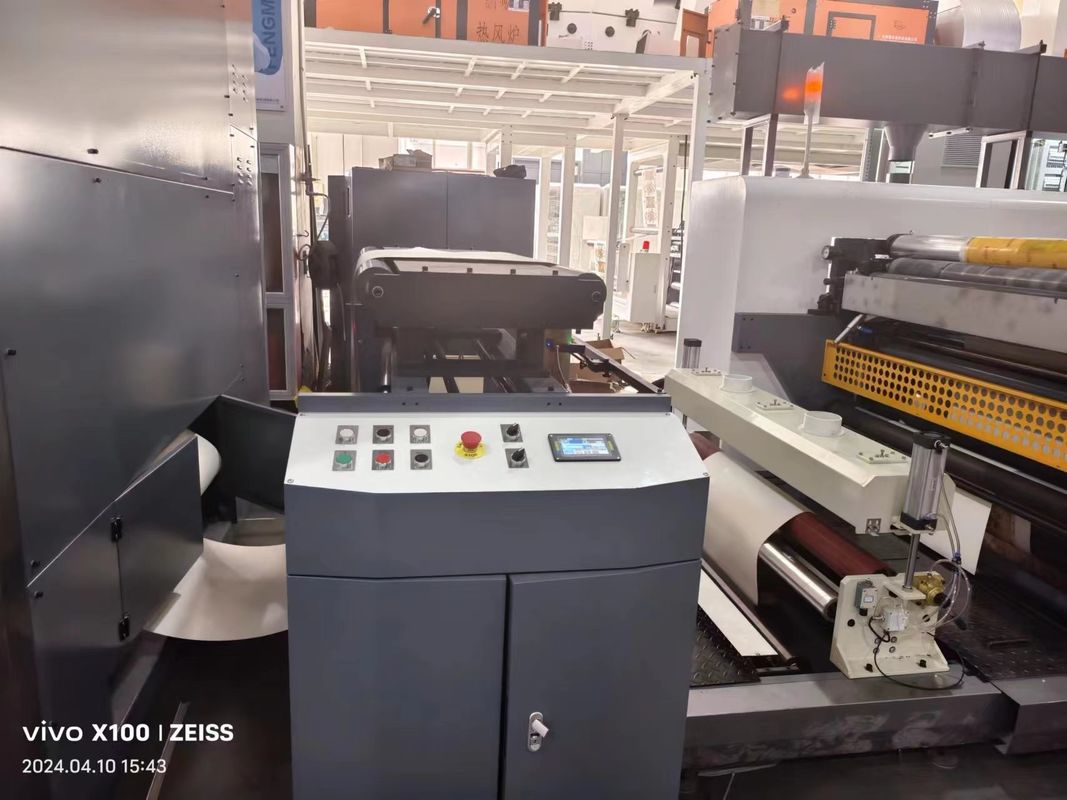 60-350GSM紙ロールのための高速6色フレックス印刷機