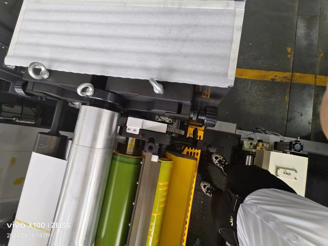 6 カラーバッグ BOPP プラスチックフィルム フレクソ印刷機