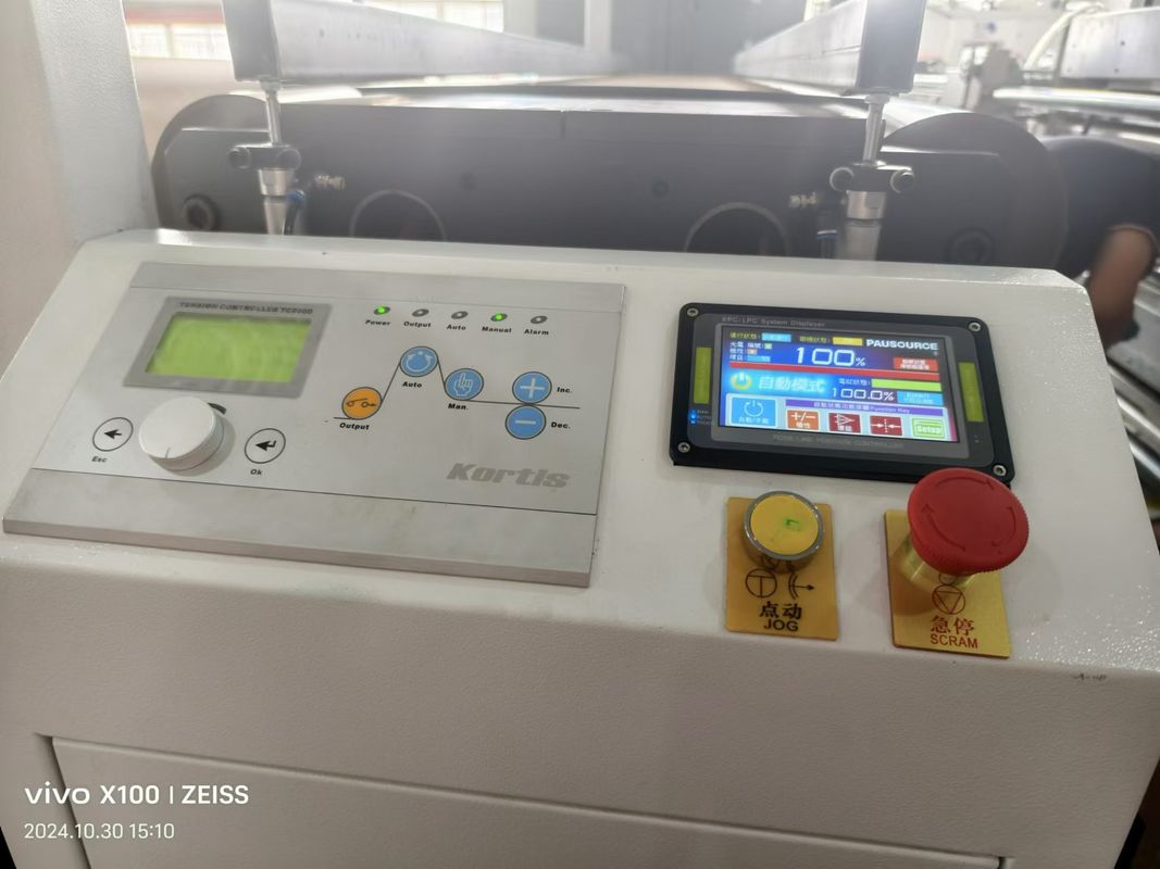 異なる印刷速度のためのモータースピードの周波数制御キャスカディングフレックス印刷機