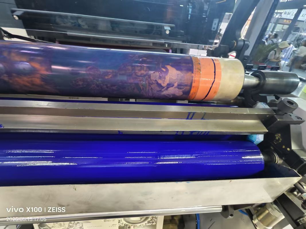 自動高速6色UVフレキソ印刷機 ペタルユニットタイプ フレキソ印刷機