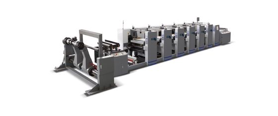 PEコーティングダブルフレックス印刷機 100mm Webロール直径とUVIRドライヤー
