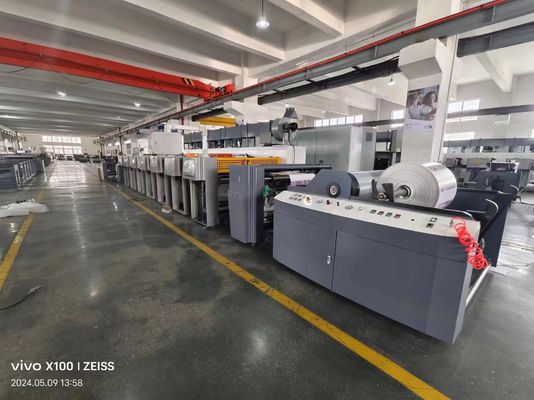 ユニットタイプ プレプリント用 フレックス印刷機 紙箱とバッグ 宅配機
