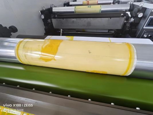 プラスチック/紙/非織物袋用 4 6 カラー Ci フレクソ印刷機
